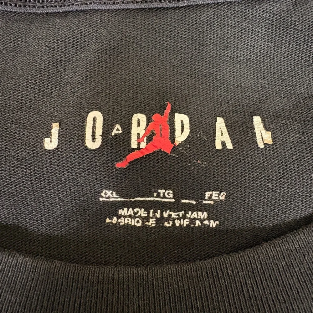Jordan Michael Jordan North Carolina Tar Heels Graphic T-Shirt Black 2XL AT102